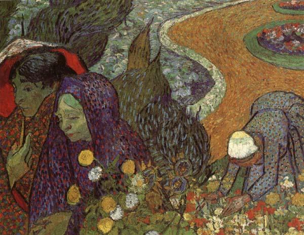 Vincent Van Gogh Ladies of Arles China oil painting art